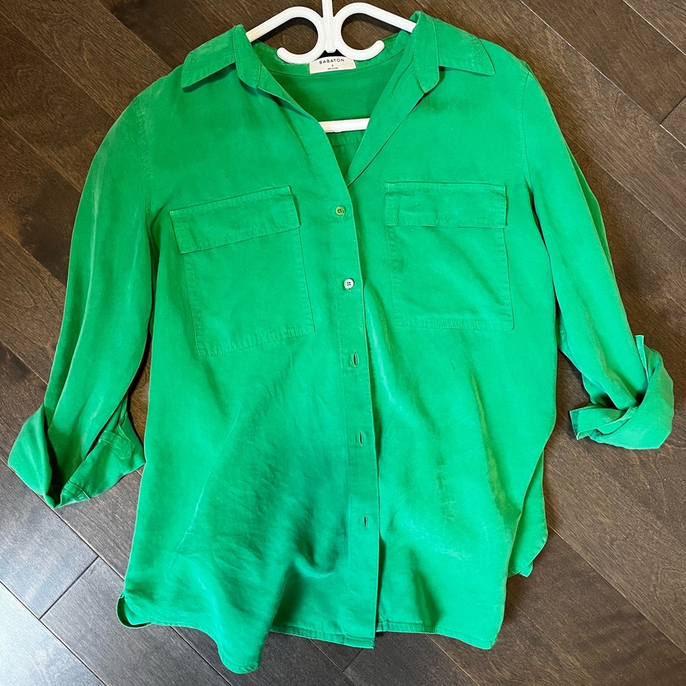 Babaton Utility Button-up blouse in excellent condition, worn once